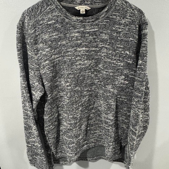 Calvin Klein Men's Gray Knit Sweater Size L Crewneck Pullover Casual Soft CK - Picture 1 of 7